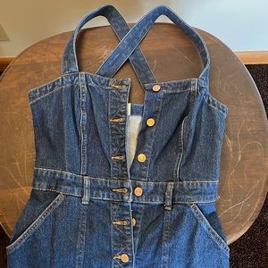 J. Crew denim dress. Sz 4
